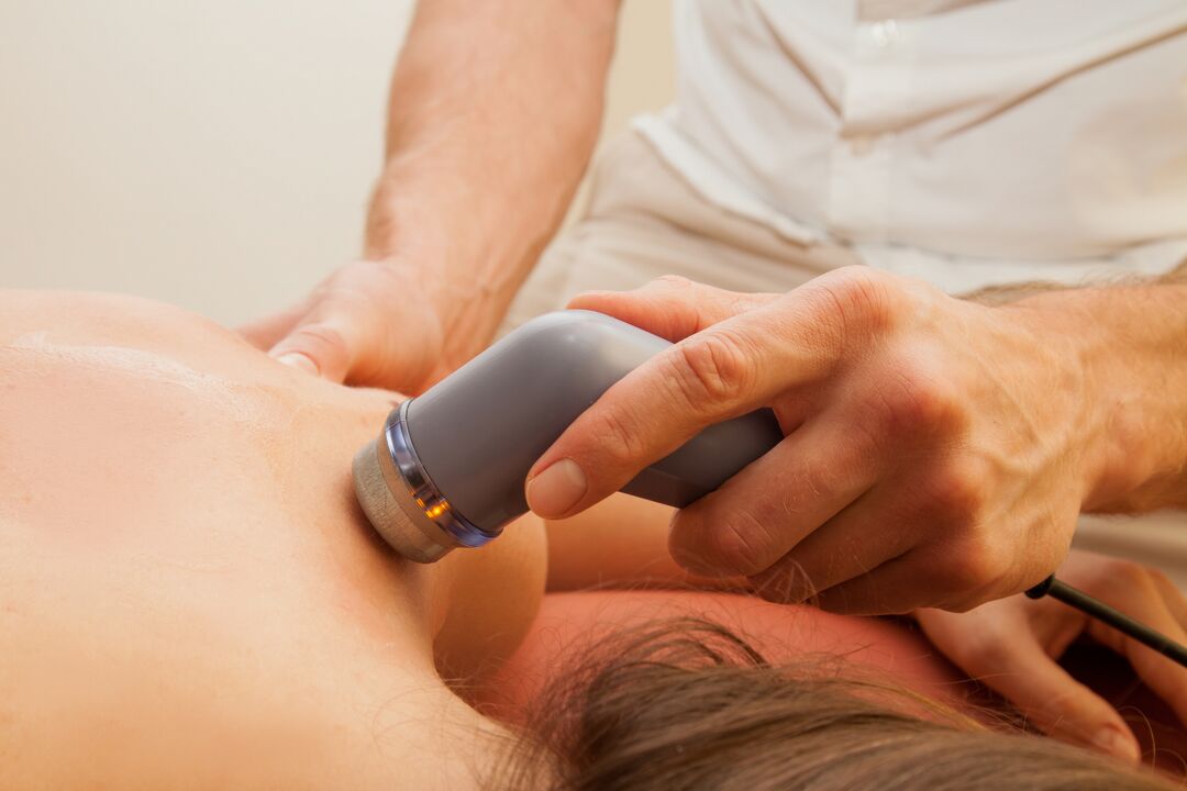 massager for the treatment of cervical osteochondrosis